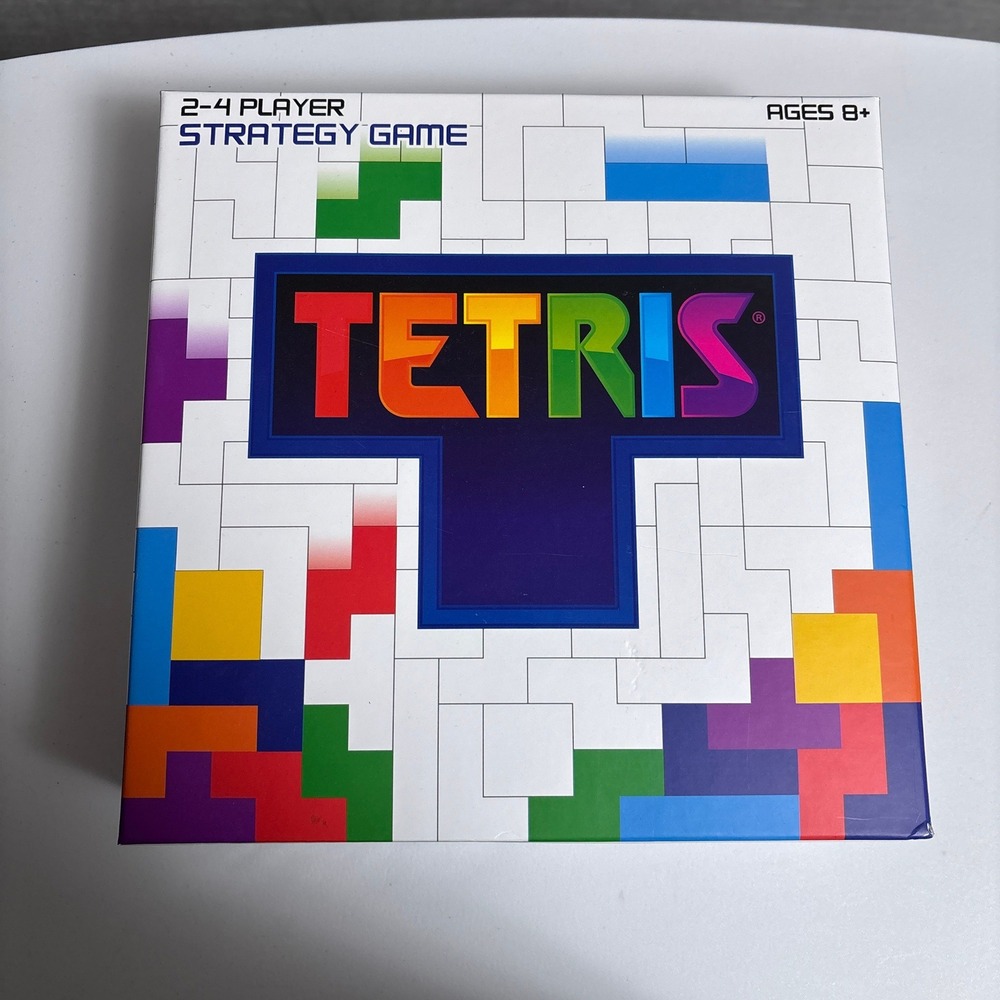Buffalo Games Tetris Head to Head Strategy Game Tabletop Board Game 2-4 players